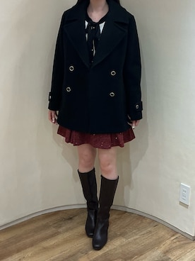 「MISCH MASCH（ミッシュマッシュ）のアイテム」を使った、アトレ川崎店さん（レディース・158cm）の冬コーディネート