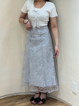 「MISCH MASCH（ミッシュマッシュ）のアイテム」を使った、アトレ川崎店さん（レディース・160cm）の夏コーディネート