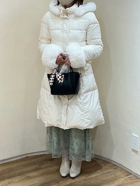アトレ川崎店さん（レディース・158cm）の冬コーディネート