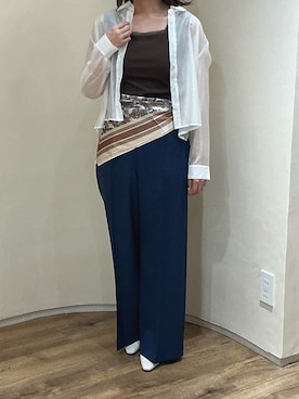 「MISCH MASCH（ミッシュマッシュ）のアイテム」を使った、アトレ川崎店さん（レディース・155cm）の春コーディネート