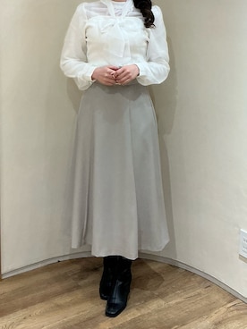 アトレ川崎店さん(レディース・158cm)の冬コーディネート