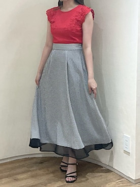 アトレ川崎店さん（レディース・155cm）の夏コーディネート