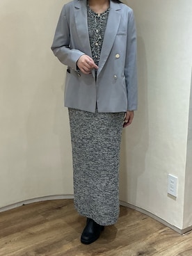 「MISCH MASCH（ミッシュマッシュ）のアイテム」を使った、アトレ川崎店さん（レディース・158cm）の冬コーディネート