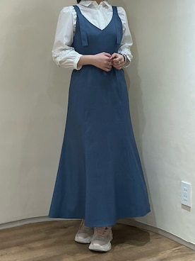 アトレ川崎店さん（レディース・160cm）の春コーディネート