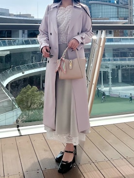 アトレ川崎店さん(レディース・155cm)の春コーディネート