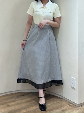 アトレ川崎店さん（レディース・160cm）の夏コーディネート