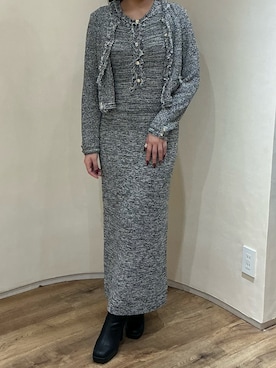 アトレ川崎店さん(レディース・160cm)の冬コーディネート