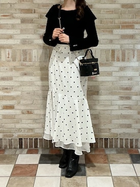 アトレ川崎店さん(レディース・158cm)の冬コーディネート