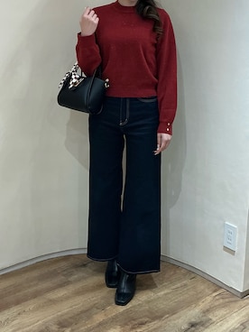 「MISCH MASCH（ミッシュマッシュ）のアイテム」を使った、アトレ川崎店さん（レディース・158cm）の冬コーディネート