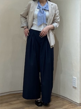 アトレ川崎店さん（レディース・160cm）の春コーディネート
