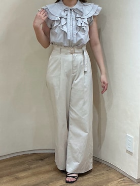 「MISCH MASCH（ミッシュマッシュ）のアイテム」を使った、アトレ川崎店さん（レディース・155cm）の夏コーディネート