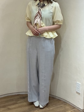 「MISCH MASCH（ミッシュマッシュ）のアイテム」を使った、アトレ川崎店さん（レディース・155cm）の春コーディネート