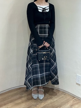 「ORiental TRaffic（オリエンタルトラフィック）のアイテム（パンプス）」を使った、アトレ川崎店さん（レディース・158cm）の秋コーディネート