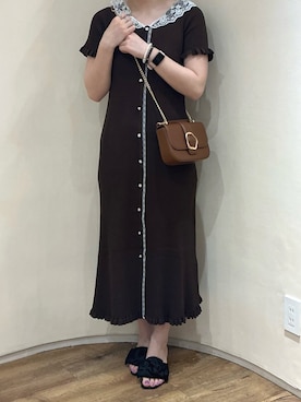 「ORiental TRaffic（オリエンタルトラフィック）のアイテム」を使った、アトレ川崎店さん（レディース・155cm）の春コーディネート