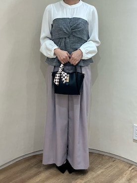 「ORiental TRaffic（オリエンタルトラフィック）のアイテム（パンプス）」を使った、アトレ川崎店さん（レディース・158cm）の秋コーディネート