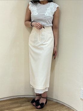 「MISCH MASCH（ミッシュマッシュ）のアイテム」を使った、アトレ川崎店さん（レディース・158cm）の夏コーディネート
