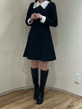 「MISCH MASCH（ミッシュマッシュ）のアイテム」を使った、アトレ川崎店さん（レディース・158cm）の冬コーディネート