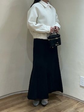 「MISCH MASCH（ミッシュマッシュ）のアイテム」を使った、アトレ川崎店さん（レディース・158cm）の冬コーディネート