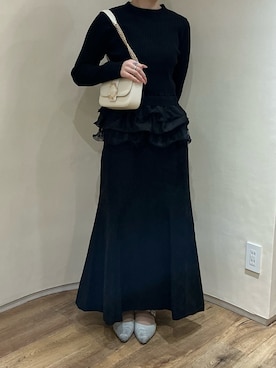 「ORiental TRaffic（オリエンタルトラフィック）のアイテム（パンプス）」を使った、アトレ川崎店さん（レディース・158cm）の秋コーディネート