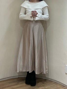 アトレ川崎店さん（レディース・158cm）の冬コーディネート