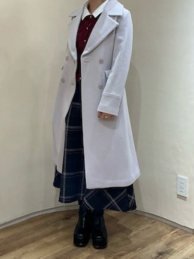 「MISCH MASCH（ミッシュマッシュ）のアイテム」を使った、アトレ川崎店さん（レディース・158cm）の冬コーディネート