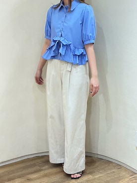 「MISCH MASCH（ミッシュマッシュ）のアイテム」を使った、アトレ川崎店さん（レディース・155cm）の夏コーディネート