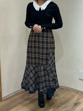 アトレ川崎店さん(レディース・158cm)の秋コーディネート