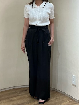 アトレ川崎店さん（レディース・160cm）の夏コーディネート