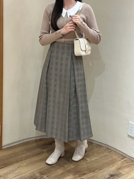 アトレ川崎店さん(レディース・158cm)の秋コーディネート