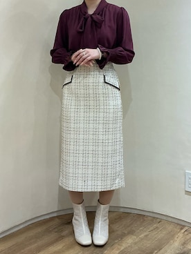 アトレ川崎店さん(レディース・158cm)の秋コーディネート