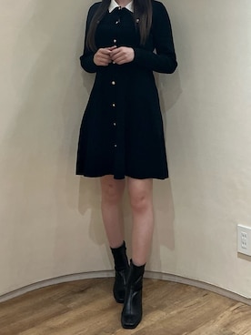 「MISCH MASCH（ミッシュマッシュ）のアイテム」を使った、アトレ川崎店さん（レディース・158cm）の冬コーディネート