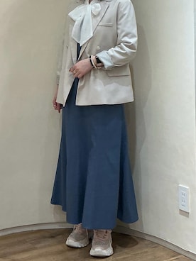 アトレ川崎店さん（レディース・160cm）の春コーディネート