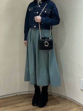 アトレ川崎店さん(レディース・158cm)の冬コーディネート