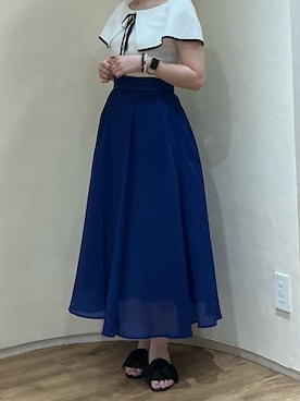 「MISCH MASCH（ミッシュマッシュ）のアイテム（スカート）」を使った、アトレ川崎店さん（レディース・160cm）の春コーディネート