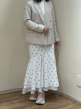 アトレ川崎店さん（レディース・158cm）の春コーディネート