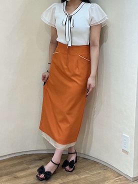 「MISCH MASCH（ミッシュマッシュ）のアイテム」を使った、アトレ川崎店さん（レディース・158cm）の夏コーディネート