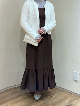 アトレ川崎店さん（レディース・158cm）の秋コーディネート