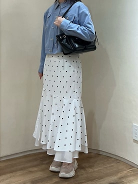 「MISCH MASCH（ミッシュマッシュ）のアイテム」を使った、アトレ川崎店さん（レディース・158cm）の春コーディネート