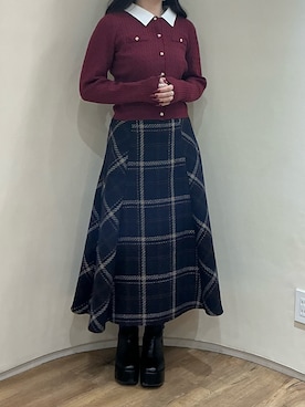 アトレ川崎店さん（レディース・158cm）の秋コーディネート