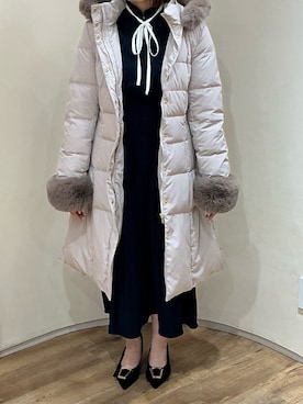 「MISCH MASCH（ミッシュマッシュ）のアイテム」を使った、アトレ川崎店さん（レディース・158cm）の冬コーディネート