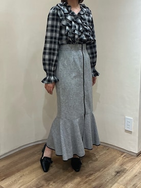 「トレンドコーデ」｜アトレ川崎店さん（レディース・158cm）の秋コーディネート