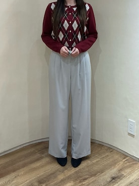 アトレ川崎店さん（レディース・158cm）の秋コーディネート