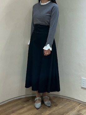 「MISCH MASCH（ミッシュマッシュ）のアイテム」を使った、アトレ川崎店さん（レディース・158cm）の冬コーディネート