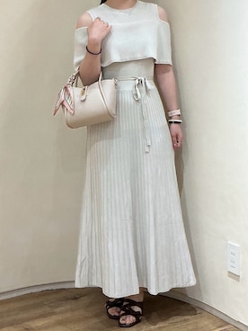 「MISCH MASCH（ミッシュマッシュ）のアイテム」を使った、アトレ川崎店さん（レディース・158cm）の夏コーディネート