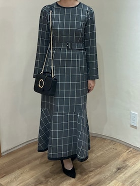 「ORiental TRaffic（オリエンタルトラフィック）のアイテム（パンプス）」を使った、アトレ川崎店さん（レディース・158cm）の秋コーディネート