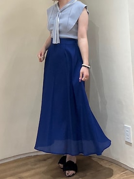 「MISCH MASCH（ミッシュマッシュ）のアイテム」を使った、アトレ川崎店さん（レディース・155cm）の夏コーディネート