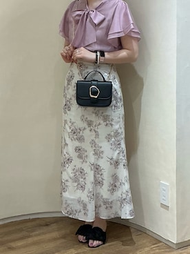 「MISCH MASCH（ミッシュマッシュ）のアイテム（スカート）」を使った、アトレ川崎店さん（レディース・160cm）の春コーディネート