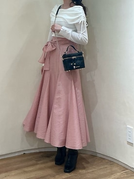 アトレ川崎店さん（レディース・155cm）の冬コーディネート