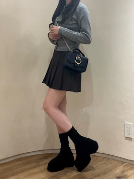 アトレ川崎店さん（レディース・158cm）の秋コーディネート