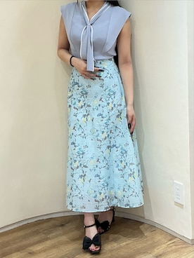 「MISCH MASCH（ミッシュマッシュ）のアイテム」を使った、アトレ川崎店さん（レディース・158cm）の夏コーディネート